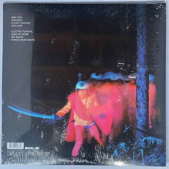 Black Sabbath – Paranoid NEW 180 G Vinyl, LP, Reissue, Warner Records, 2016 - Picture 2 of 2
